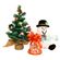 snowman and tree